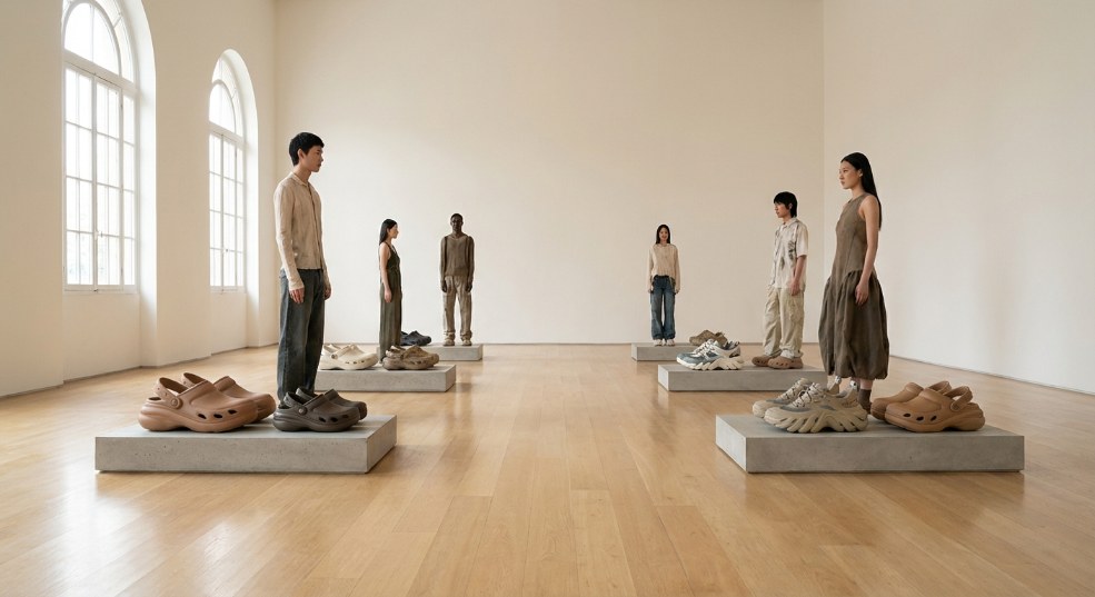 Dingyun Zhang x Crocs 2025 春夏系列亮相第一张图