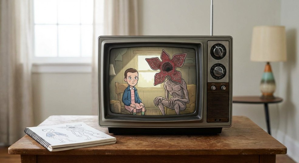 Netflix 为《怪奇物语》打造动画衍生剧集