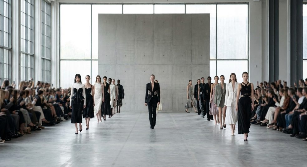 Alexander McQueen 2025 春夏系列登场第一张图