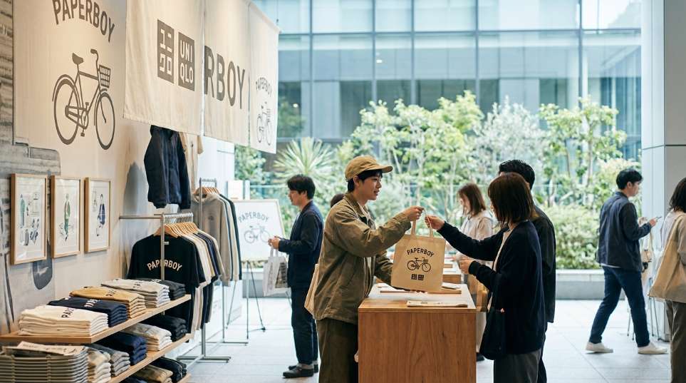 UNIQLO 即将携手 PaperBoy 带来限定合作产品第一张图