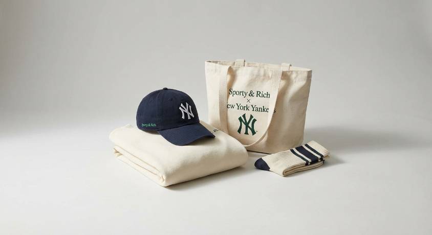Sporty & Rich x ’47 Brand x The New York Yankees 三方联名系列登场
