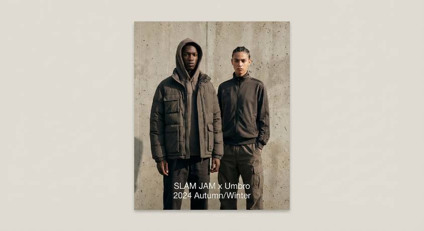 SLAM JAM x Umbro 2024 秋冬系列「Hard Times」Dorp 2 现已发售
