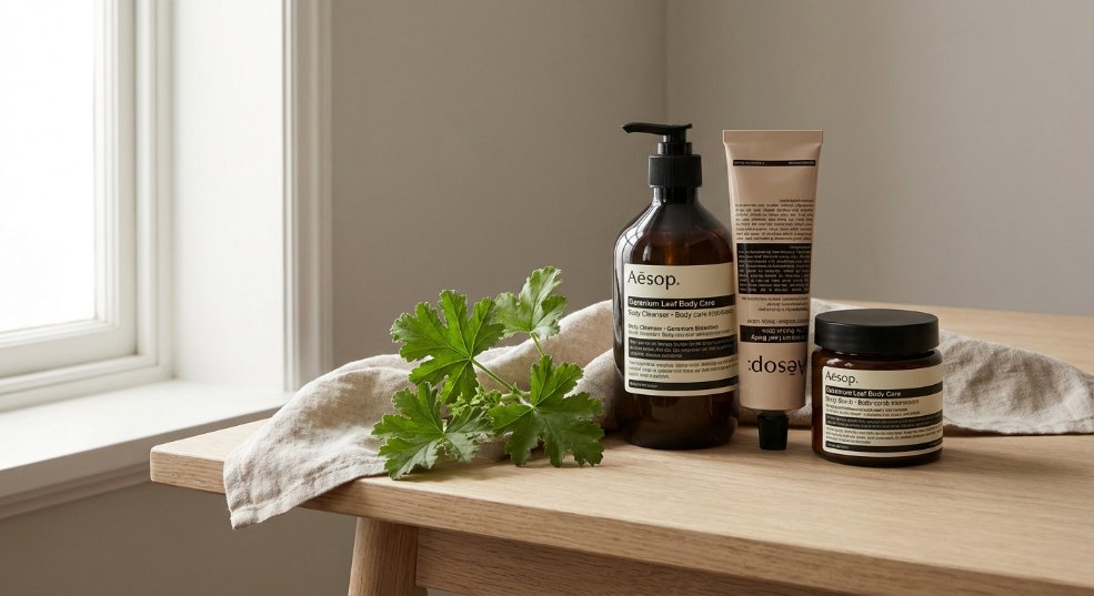 Aesop 伊索推出天竺葵身体护理系列