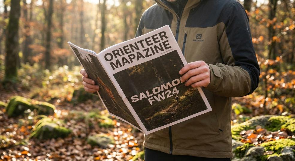 《Orienteer Mapazine》为 Salomon 打造全新 2024 秋冬型录