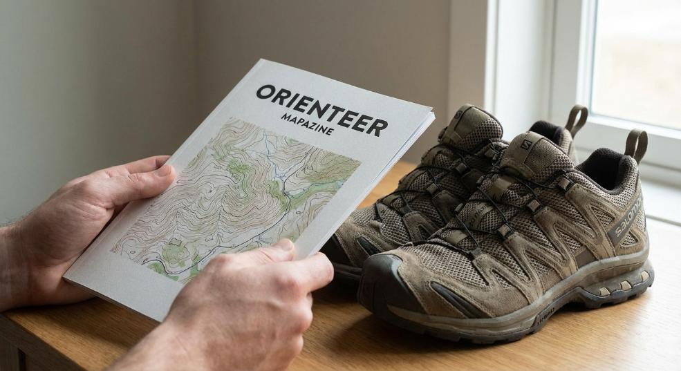 《Orienteer Mapazine》为 Salomon 打造全新 2024 秋冬型录第二张图