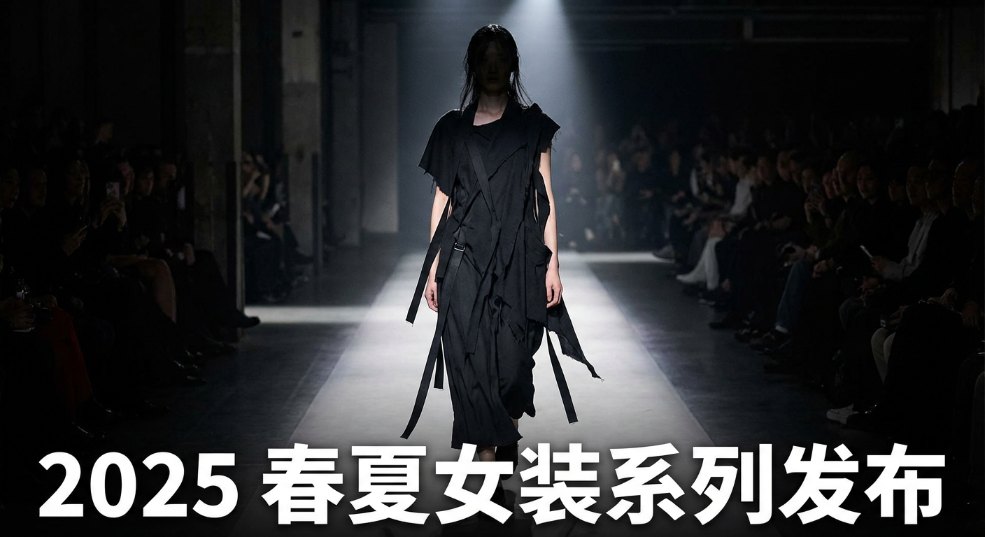 Yohji Yamamoto 2025 春夏女装系列发布
