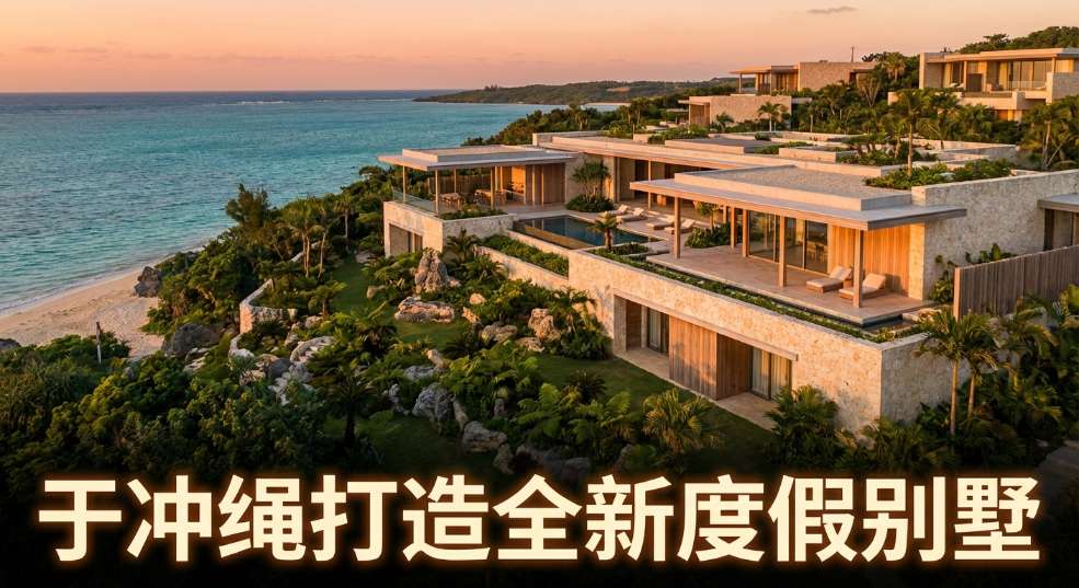 NOT A HOTEL 于冲绳打造全新度假别墅「EARTH」