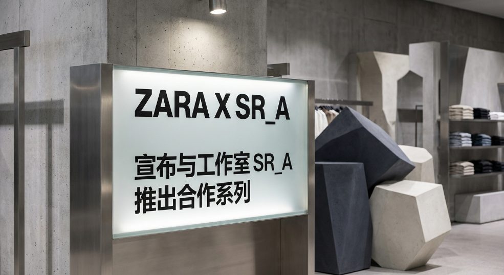 ZARA 宣布与工作室 SR_A 推出合作系列