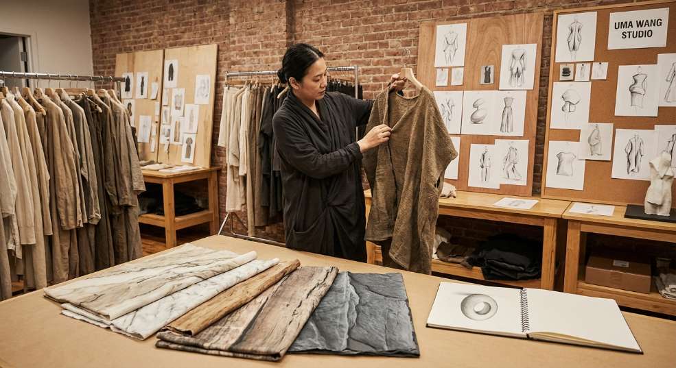 UMA WANG 2025 春夏系列登场第二张图