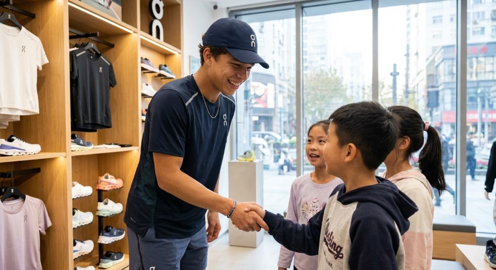 本·谢尔顿亮相「On 昂跑」 上海派对 本·谢尔顿亮相「On 昂跑」 上海派对第一张图