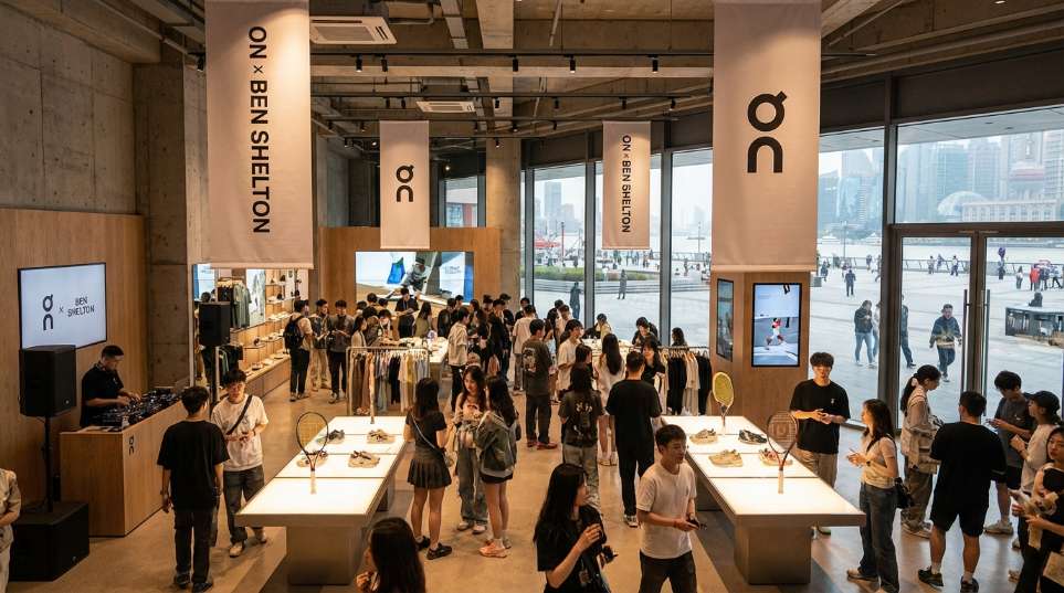 本·谢尔顿亮相「On 昂跑」 上海派对 本·谢尔顿亮相「On 昂跑」 上海派对第二张图