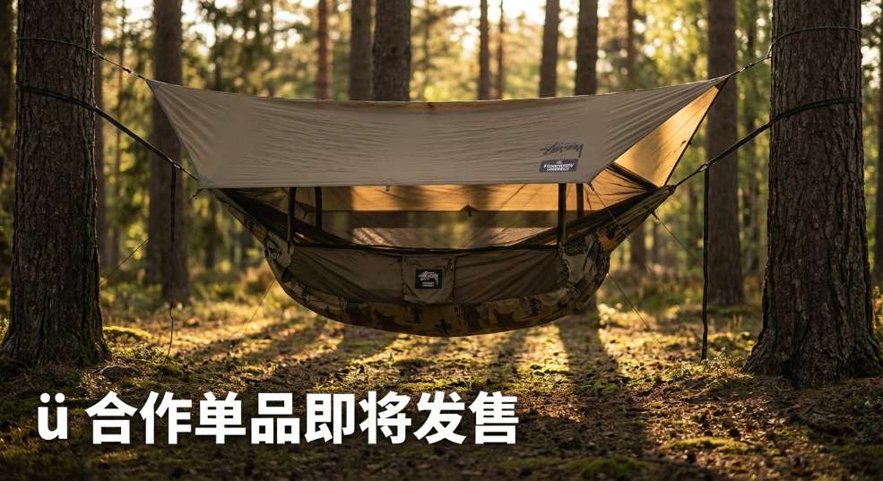 Stüssy x Hennessy Hammock 合作单品即将发售