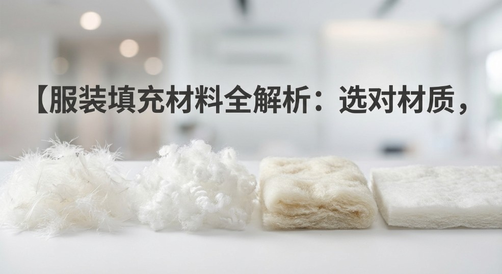 【服装填充材料全解析：选对材质，穿出时尚与舒适】