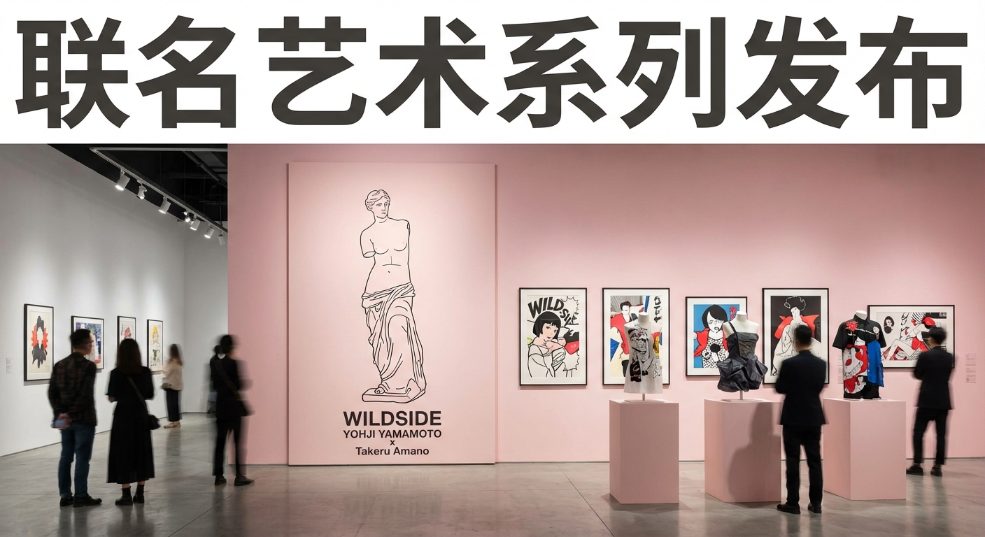 WILDSIDE YOHJI YAMAMOTO x TAKERU AMANO 联名艺术系列发布