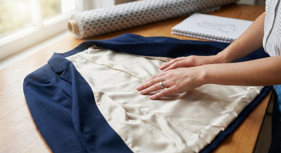 涤纶里料滑爽揭秘：让衣橱焕发新活力的秘密武器第一张图