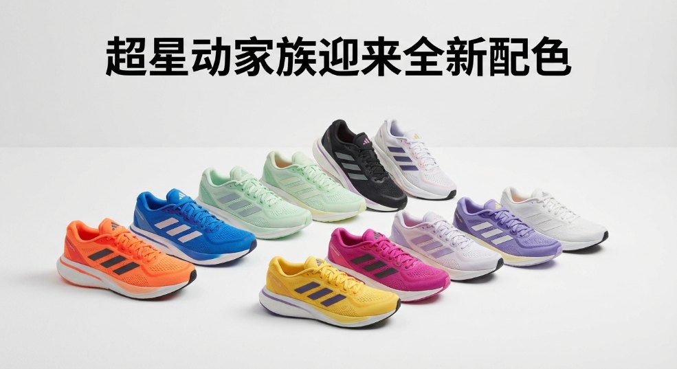 adidas「SUPERNOVA 超星动」家族迎来全新配色