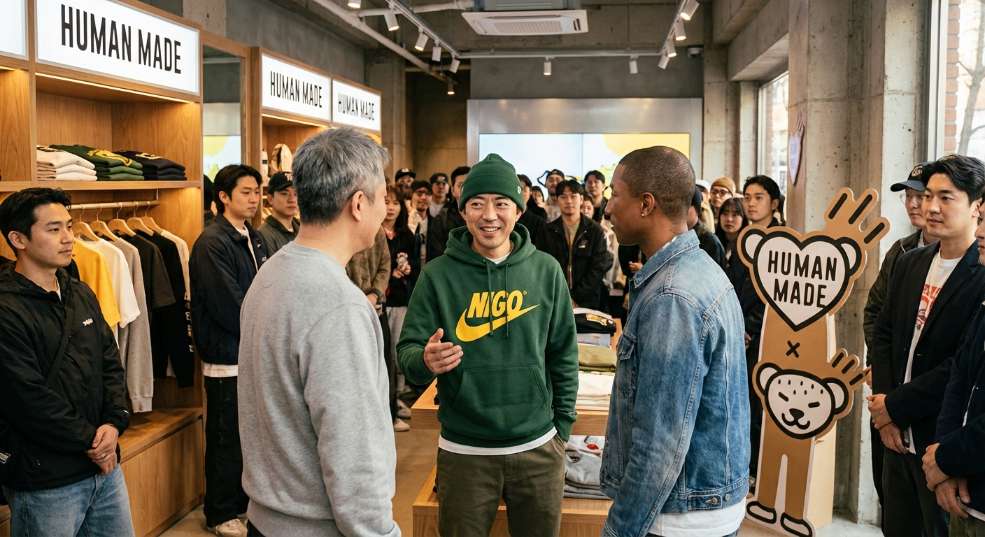 NIGO® 上身 Nike 合作服饰全新配色第一张图