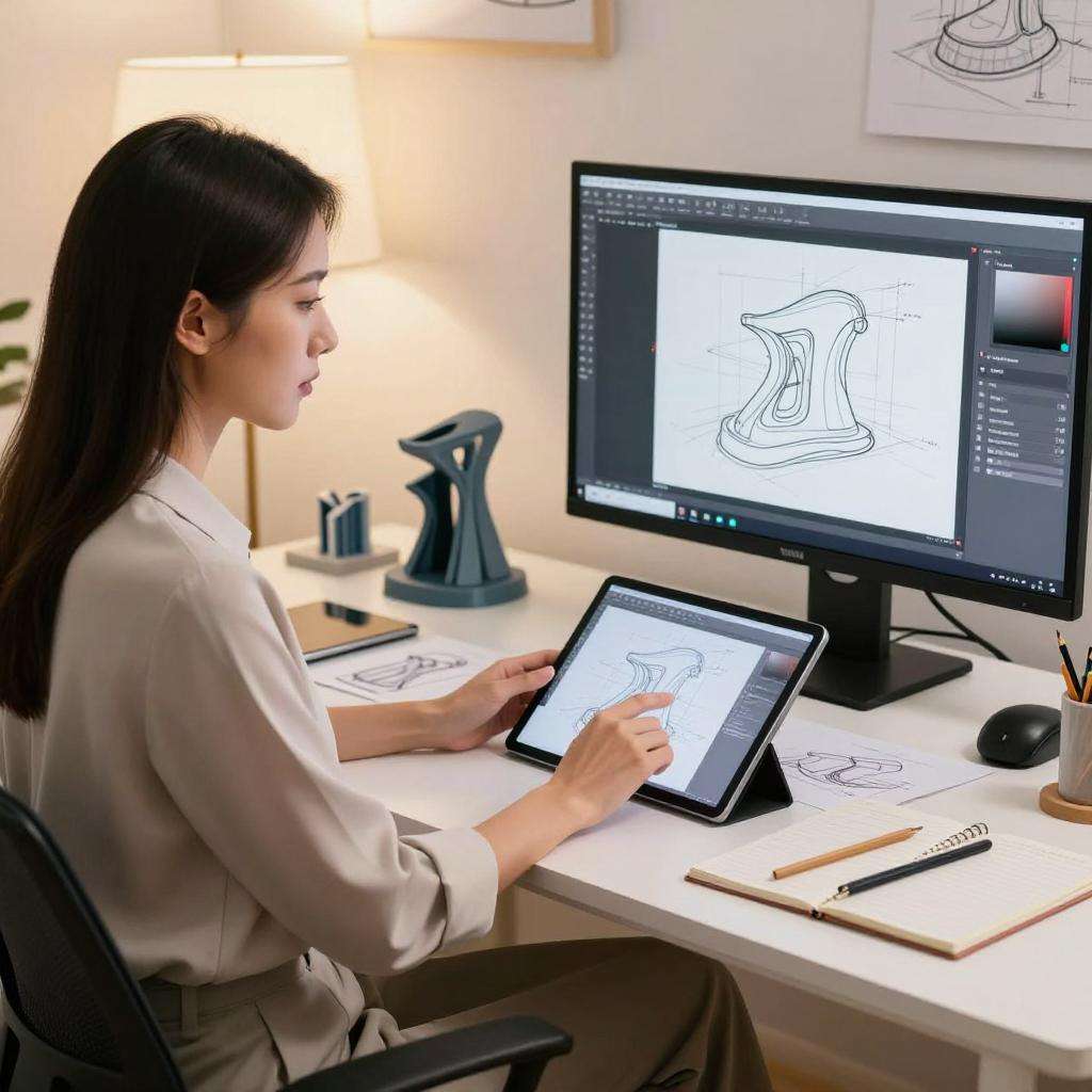 未来主义设计：穿越时间的艺术与科技结合第二张图