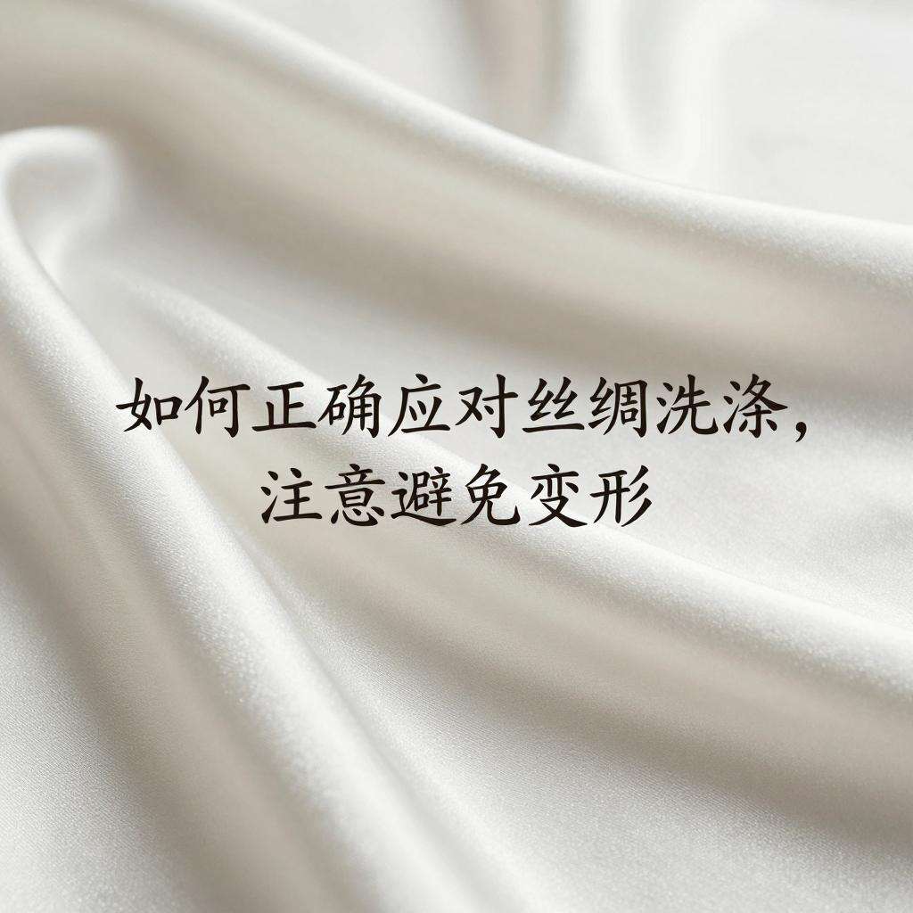 如何正确应对“丝绸洗涤注意”避免变形与褪色
