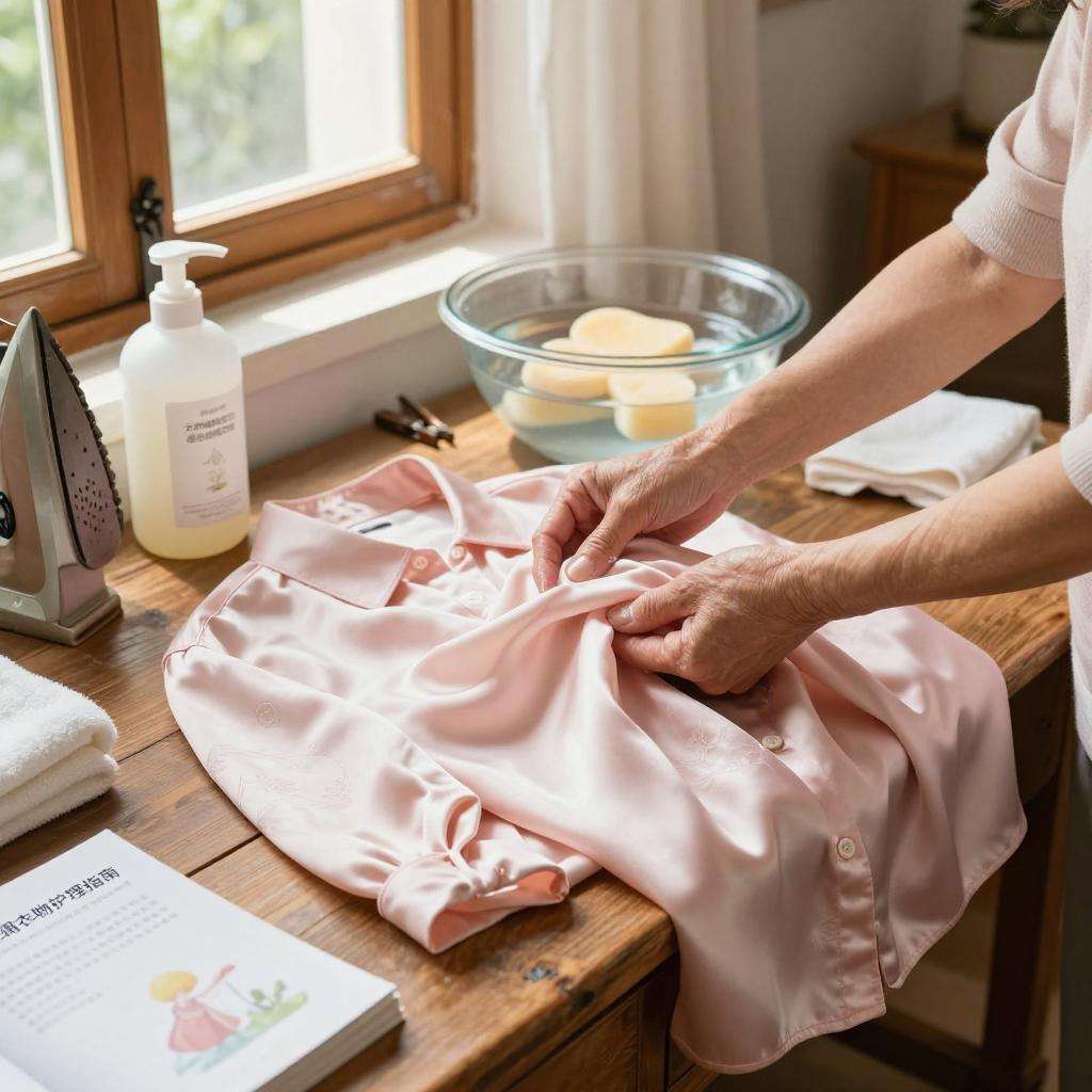 如何正确应对“丝绸洗涤注意”避免变形与褪色第一张图