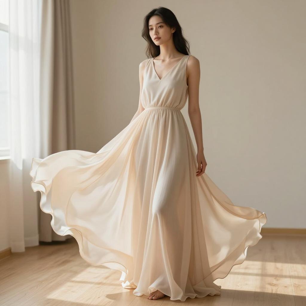 掌握粘胶纤维悬垂感：衣物轻盈如云的秘密第一张图