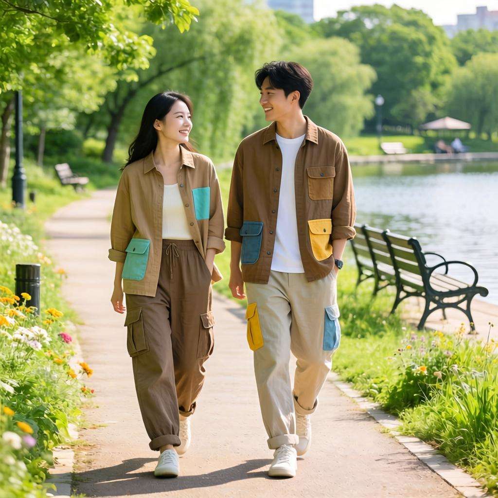 贴袋休闲风格：新潮舒适的穿衣哲学第三张图