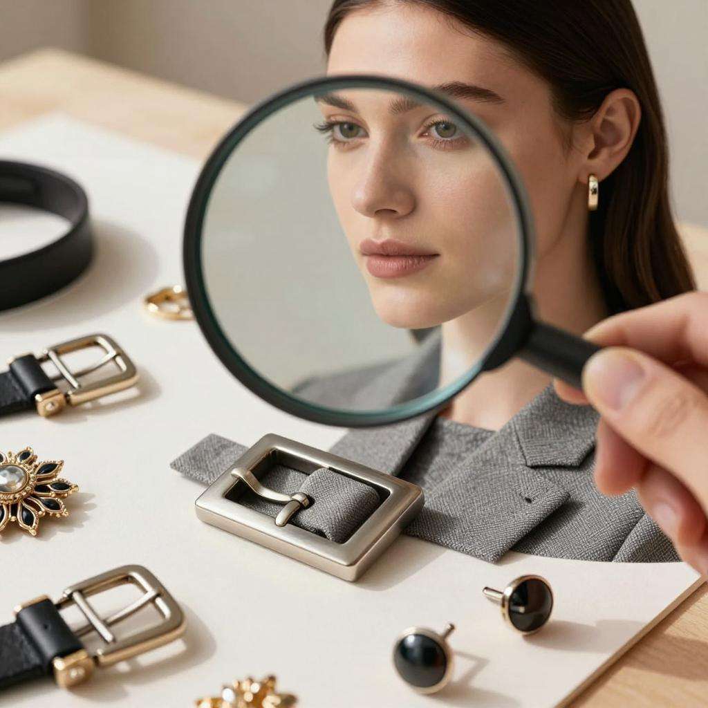 金属扣质感：揭秘服装背后的魅力密码第一张图