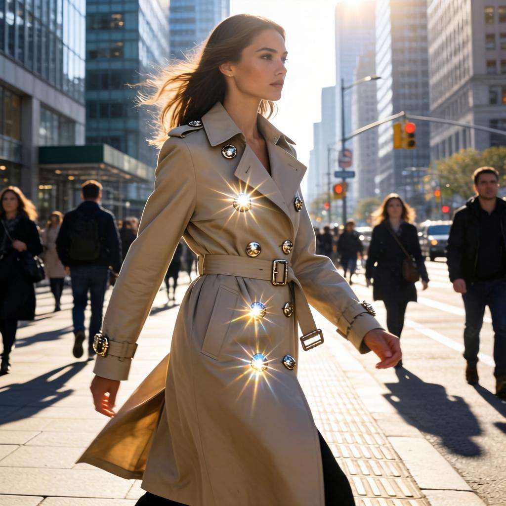 金属扣质感：揭秘服装背后的魅力密码第二张图