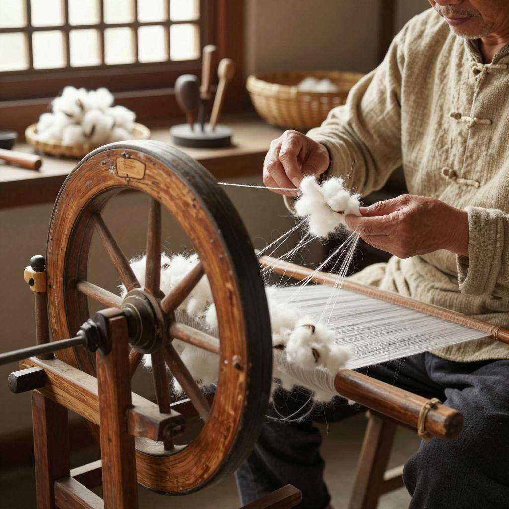 天然棉絮传统：纯粹自然的纺织智慧揭秘第一张图