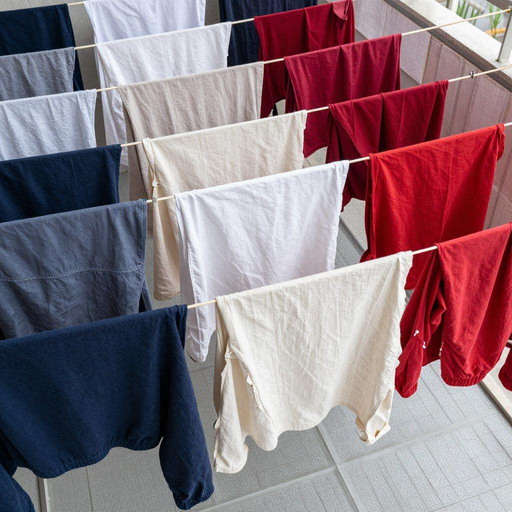 晾干方法建议：衣物快速干燥的终极秘籍第二张图