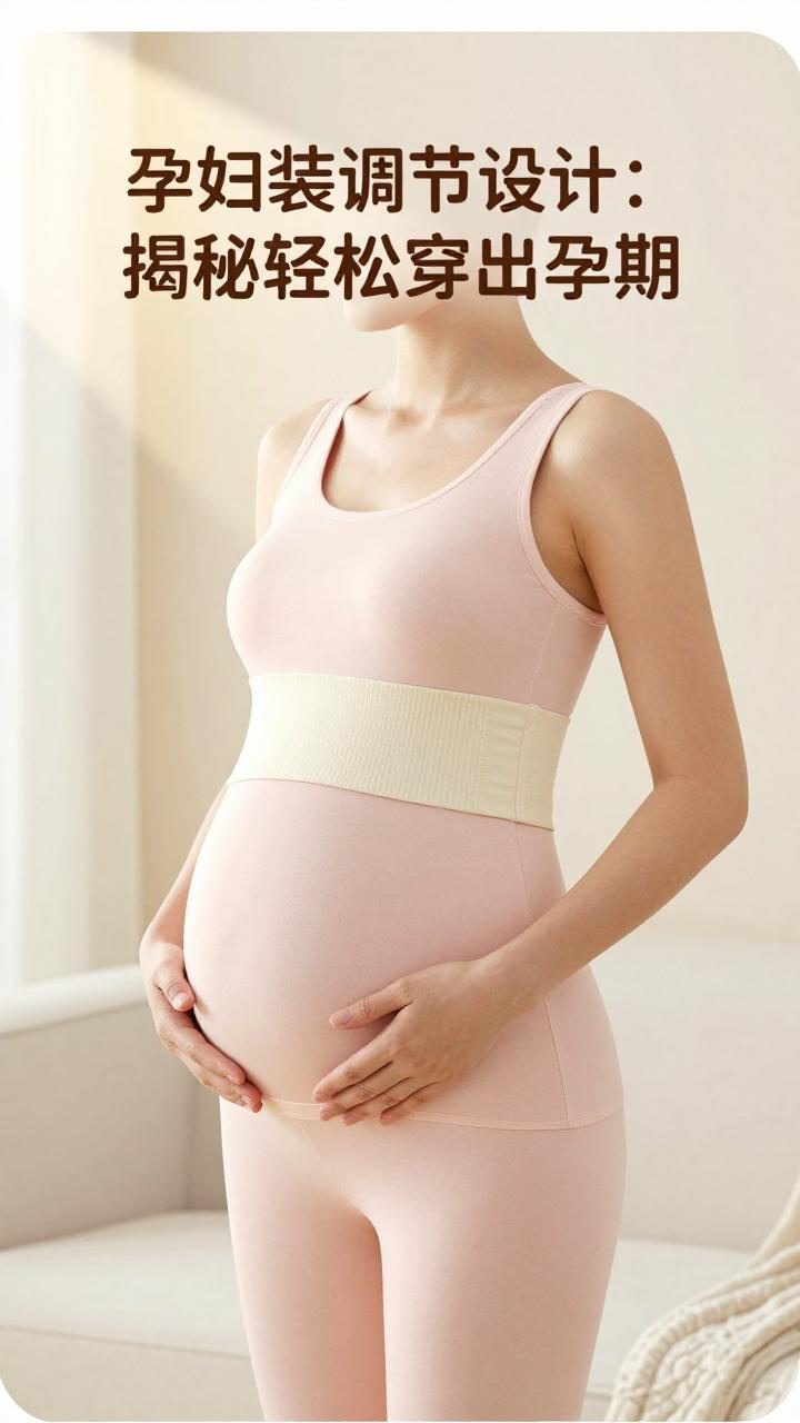 孕妇装调节设计：揭秘轻松穿出孕期美丽新体验