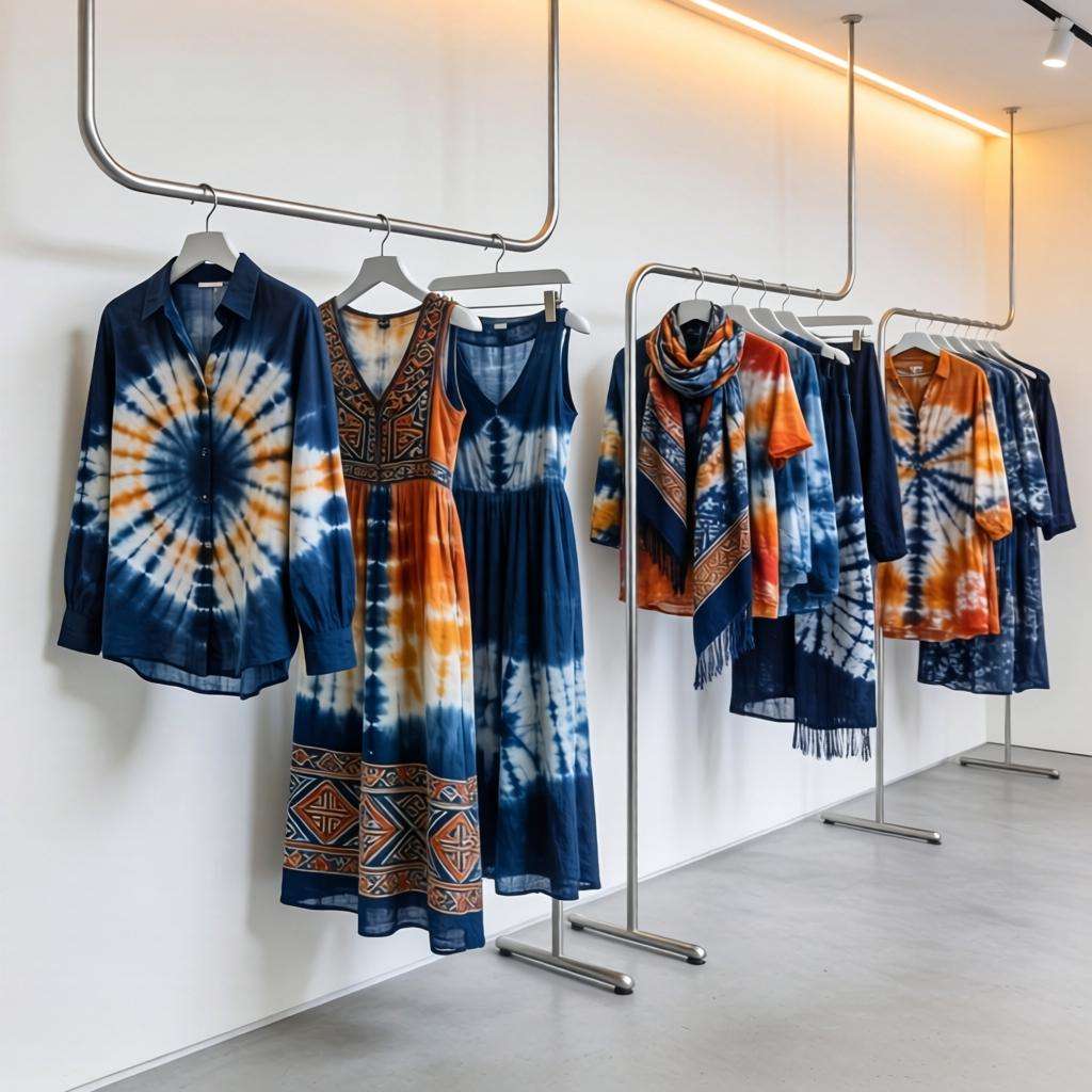 扎染传统工艺中的色彩艺术与传承创新第一张图