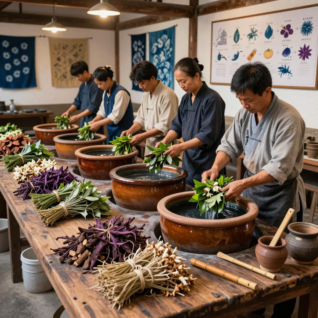 植物染料提取：让自然色彩焕发新生的秘密第一张图