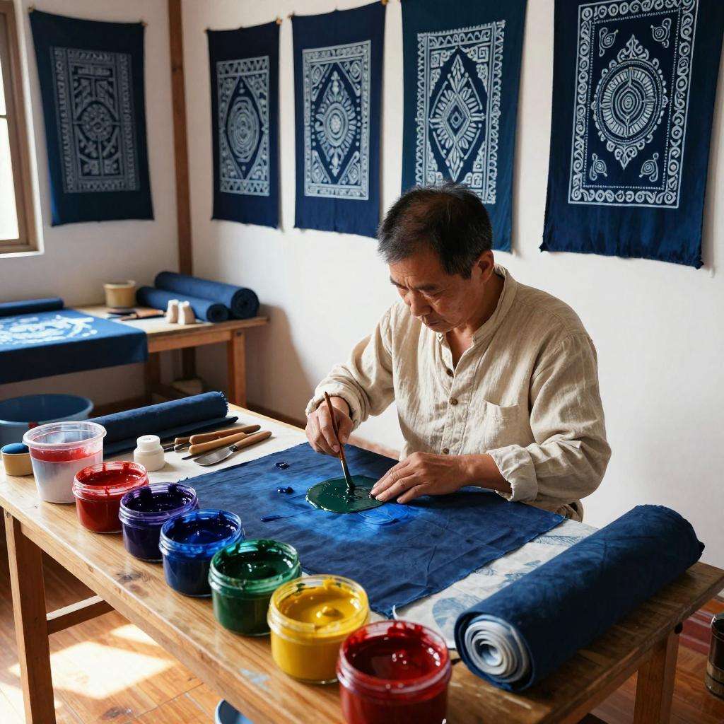 蜡染艺术价值：传承与创新的魅力探索第一张图