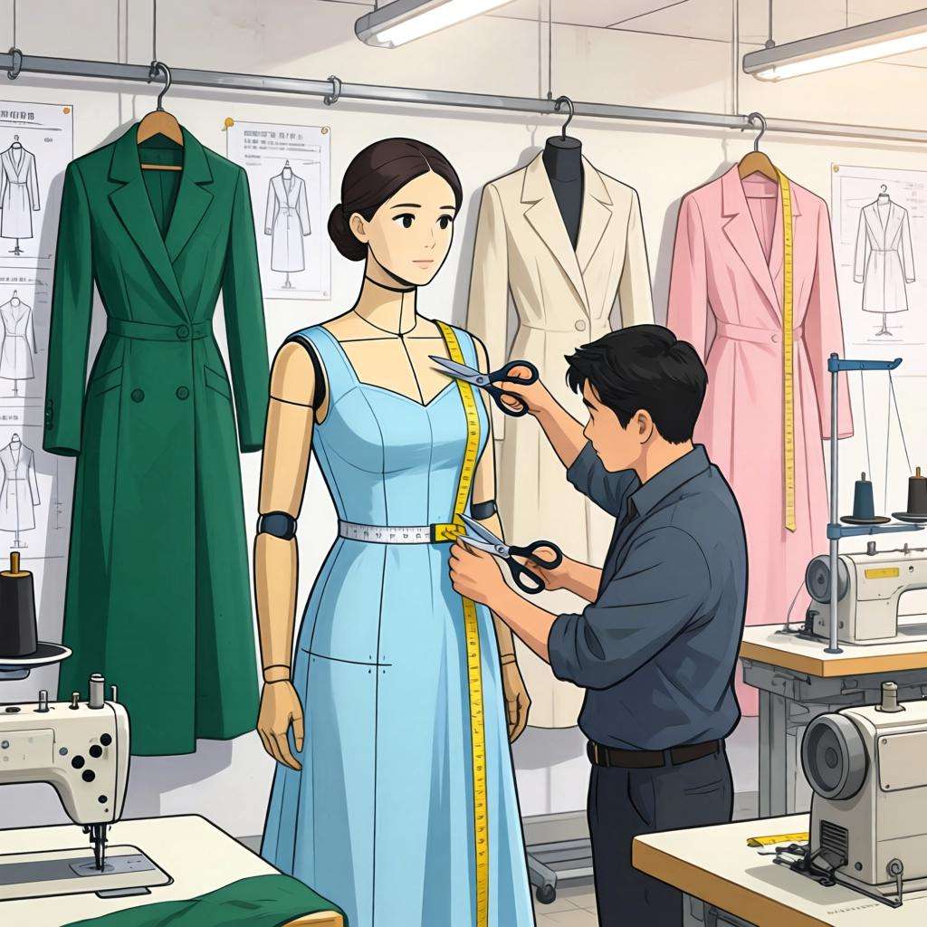 如何精准把控服装设计的“原型版型调整”技巧第二张图