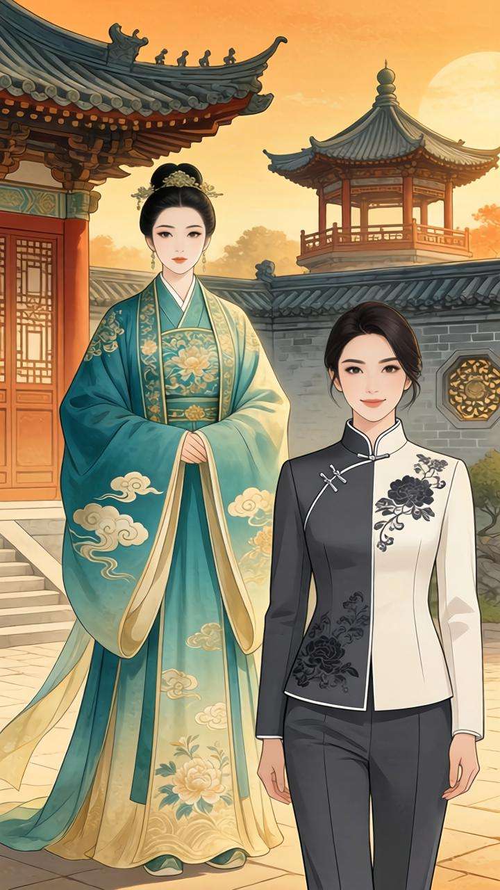 为什么立领中式元素能瞬间提升服装的历史韵味？这并非虚言，而是一门深藏在传统文化中的聪明技巧。或许你会想：“这些元素真的有那么重要吗？”答案是绝对的，尤其在202第一张图