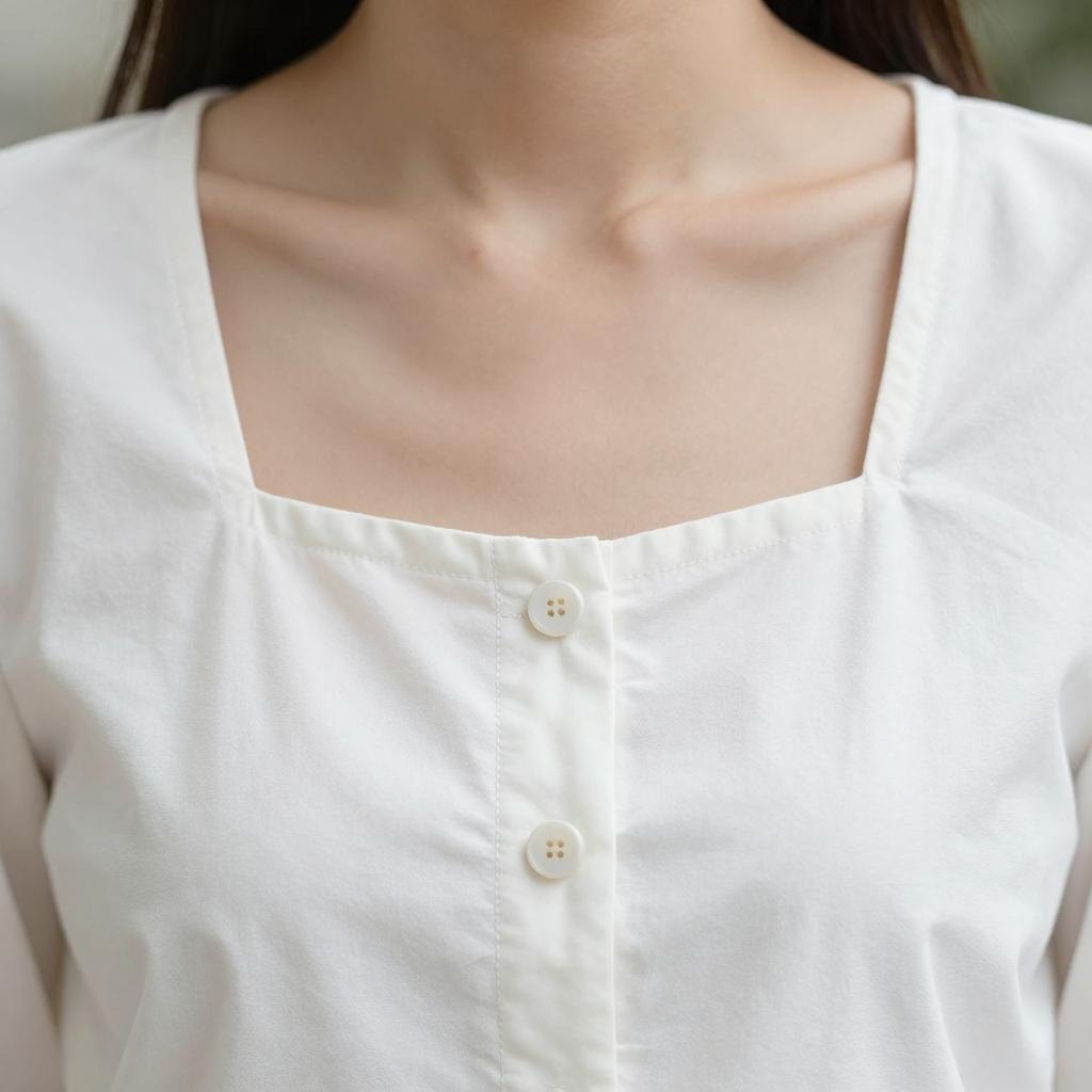 方领复古风格：穿出经典韵味的魅力密码第二张图