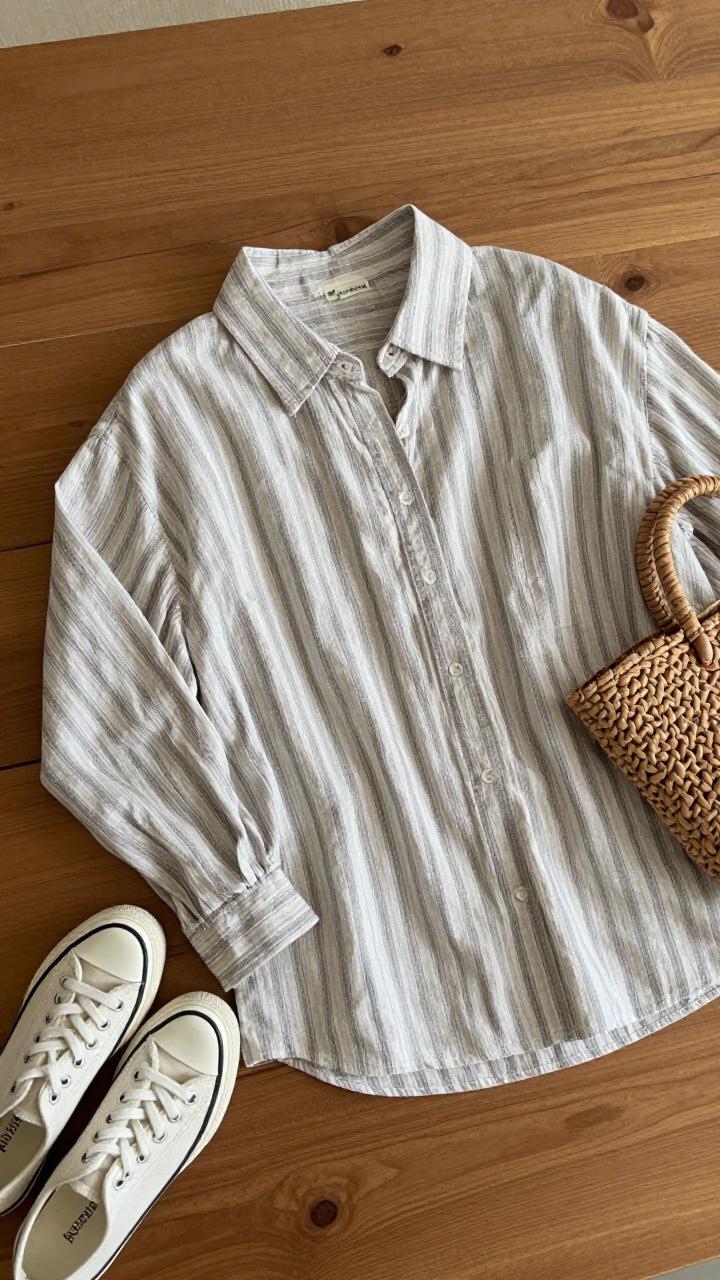 O形宽松风格：打破传统的舒适力学，演绎个性随性第三张图