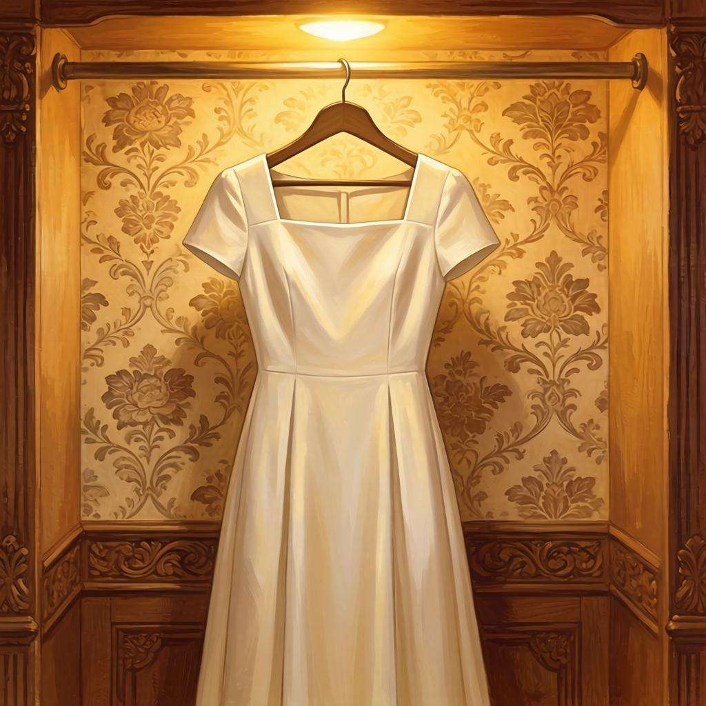 【方领复古风格：穿越时光的优雅密码】