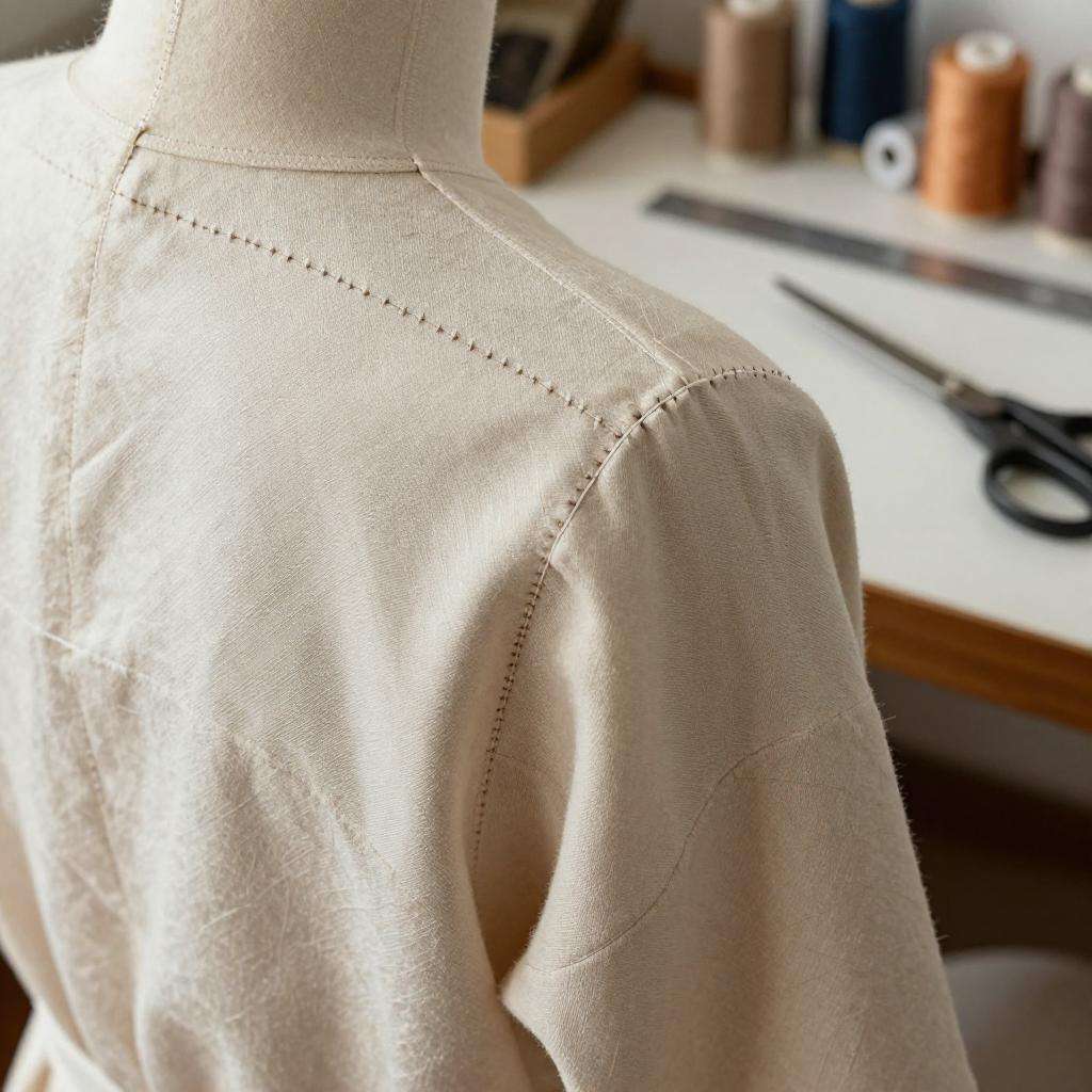 连袖传统剪裁：古典魅力中的现代创新第一张图