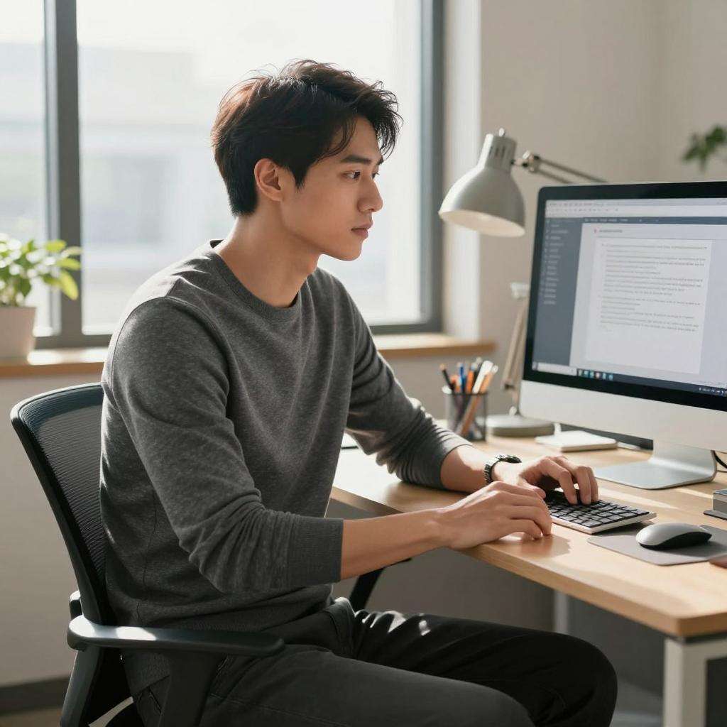 【为什么圆领休闲感成为职场和街头的潮流新宠？】第三张图