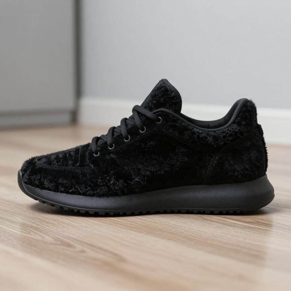 Corteiz x Nike Air Trainer Huarache 公开全新材质版本第一张图