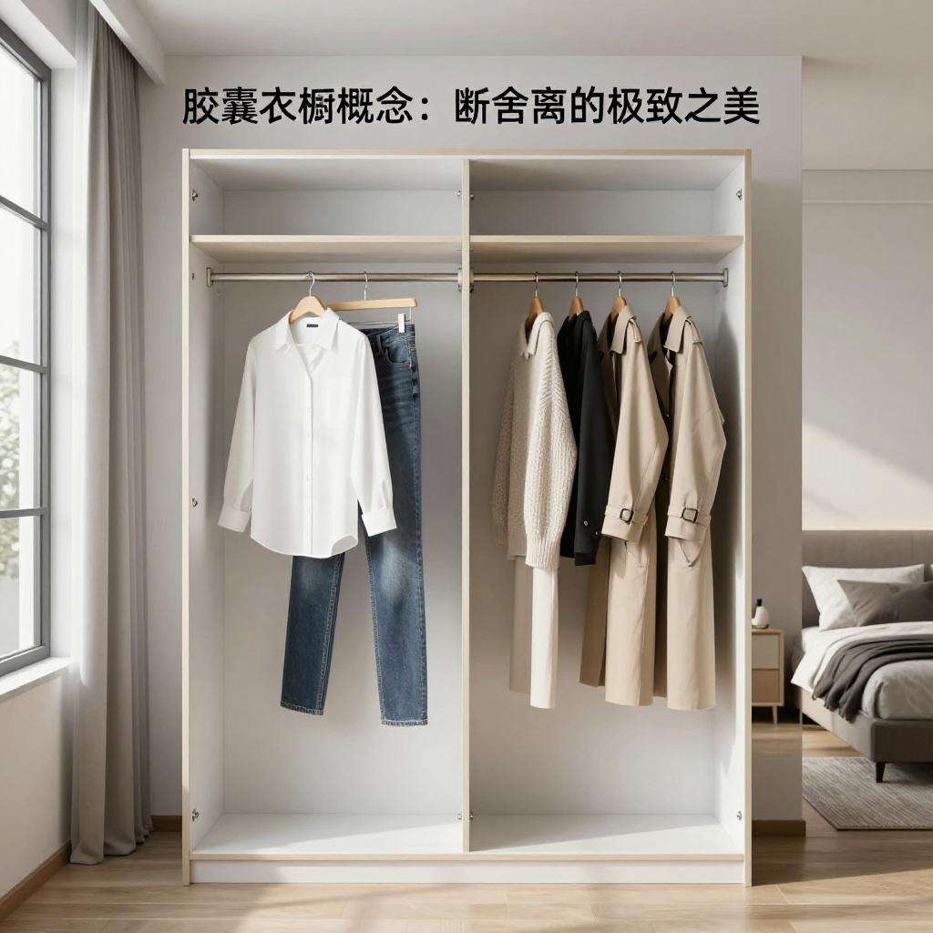胶囊衣橱概念：断舍离的极致之美，开启简约时尚新纪元