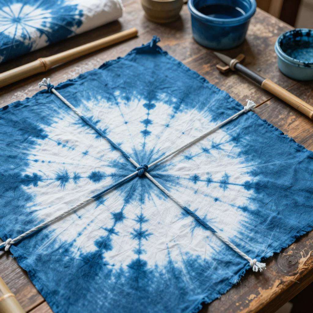 扎染传统工艺：一种穿越时间的色彩奇迹