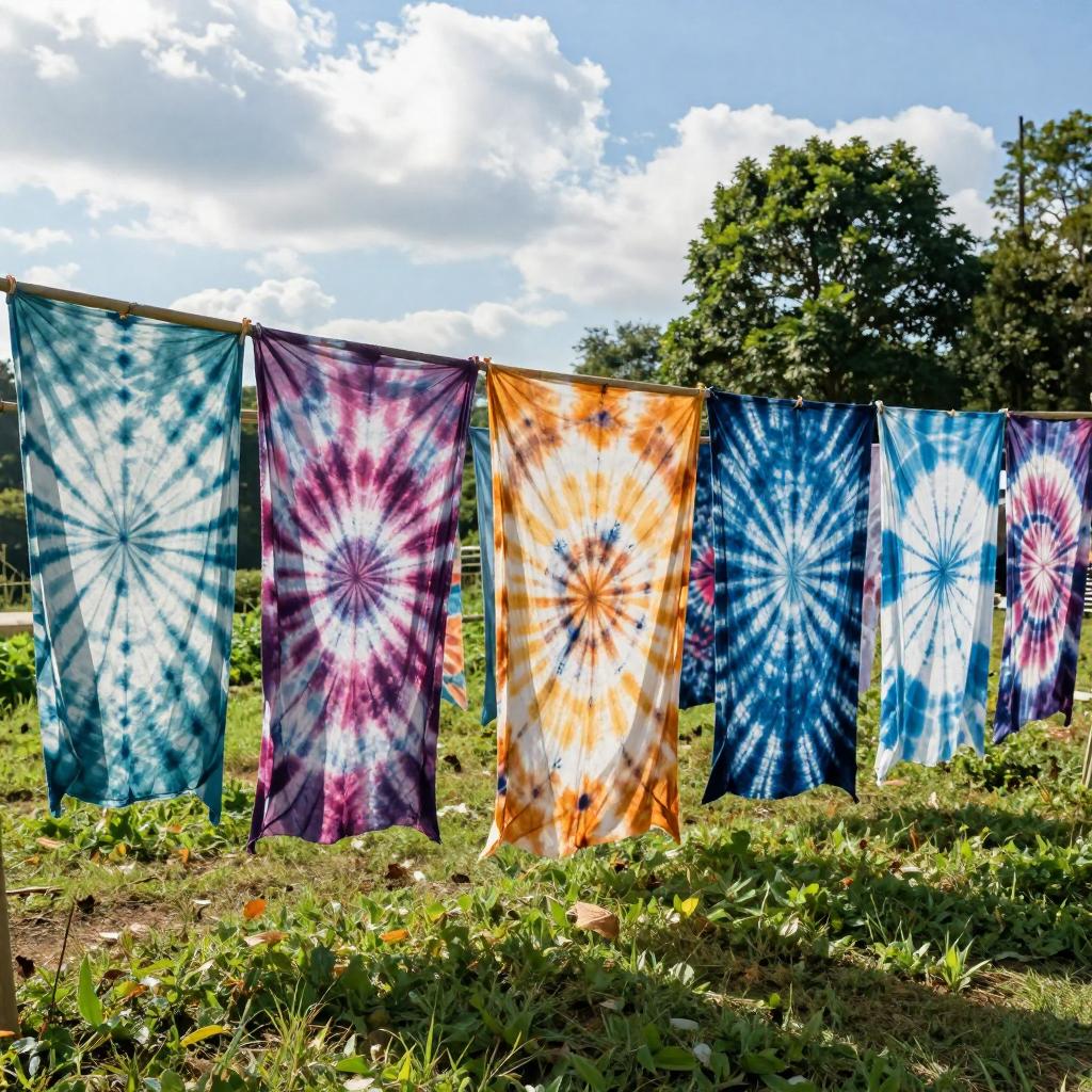 扎染传统工艺：一种穿越时间的色彩奇迹第二张图