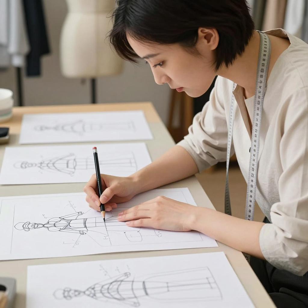 掌握平面制版原理：开启服装设计的核心密码第一张图