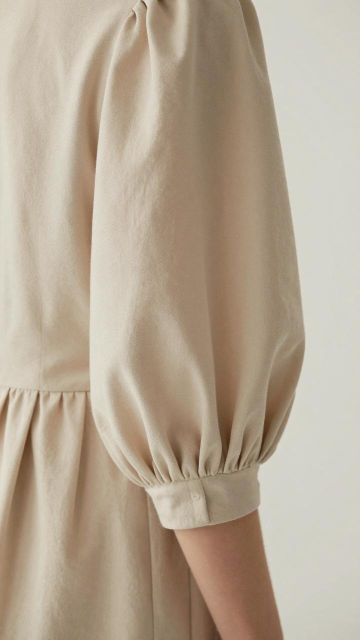 泡泡袖复古元素：穿越时尚的优雅新风潮第二张图