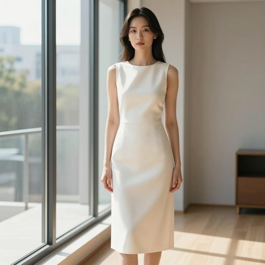 无领简约设计：打造时尚与舒适的极简风尚秘笈第三张图