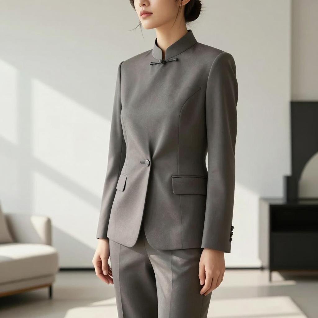 为什么“立领中式元素”会成为2026年服装设计的璀璨新星？其实，很多时候，我们都忽略了那些源远流长、趣味十足的细节。曾经