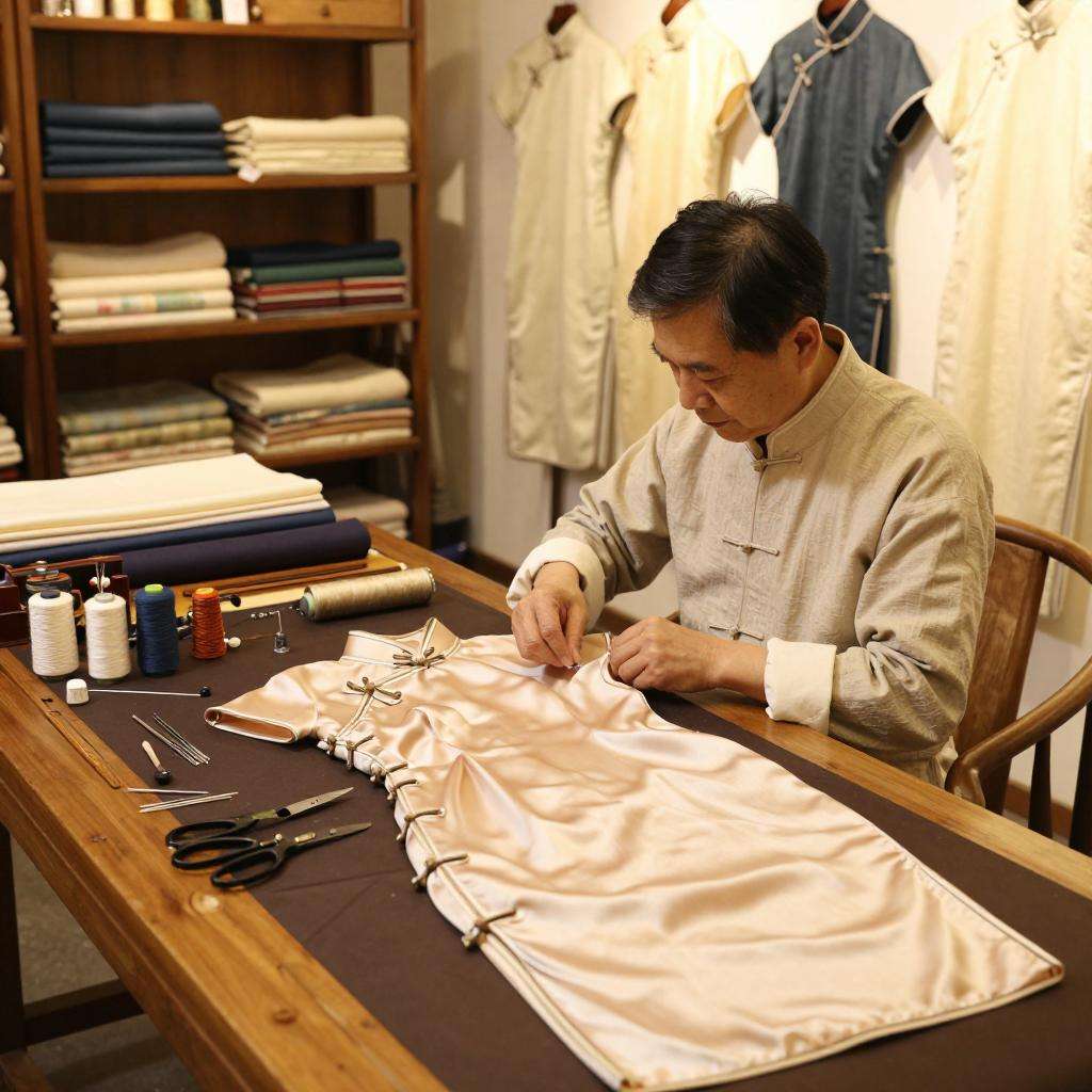 为什么“立领中式元素”会成为2026年服装设计的璀璨新星？其实，很多时候，我们都忽略了那些源远流长、趣味十足的细节。曾经在我的实操中，一件融合了立领中式元素的西第一张图